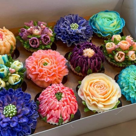 Floral Cupcakes